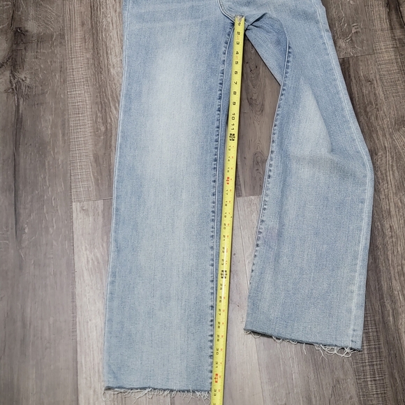 Judy Blue Light Blue High Rise Straight Leg Jeans - Picture 5 of 15